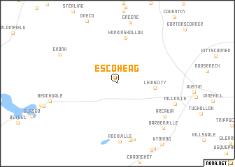 map of Escoheag