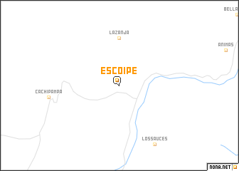 map of Escoipe