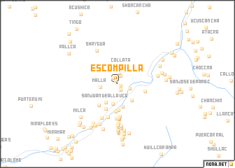 map of Escompilla