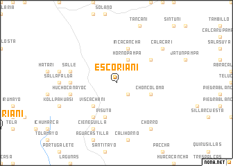 map of Escoriani