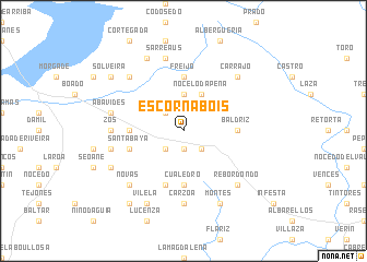 map of Escornabois