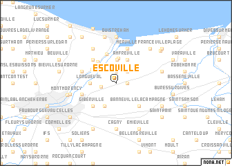 map of Escoville