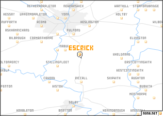 map of Escrick