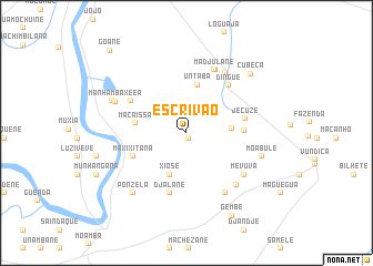 map of Escrivão