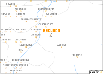 map of Escuapa