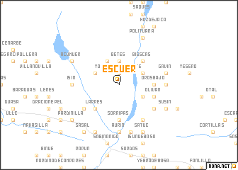 map of Escuer