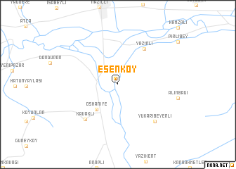 map of Esenköy