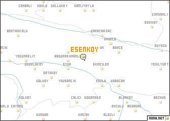 map of Esenköy