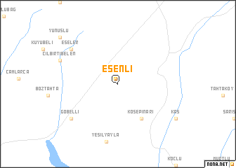 map of Esenli