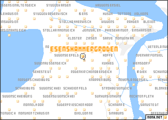 map of Esenshammergroden