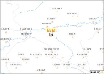 map of Esen