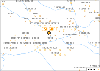 map of Eshgoft