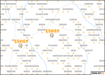 map of Eshiem