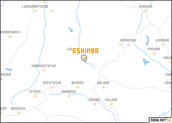 map of Eshimba