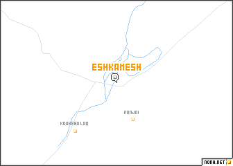 map of Eshkamesh