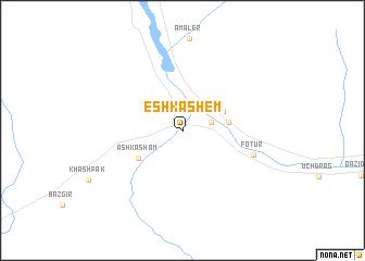 map of Eshkāshem