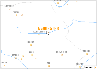 map of Eshkastak