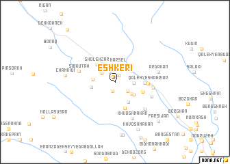 map of Eshkerī