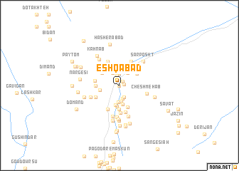 map of ‘Eshqābād