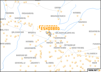 map of ‘Eshqābād