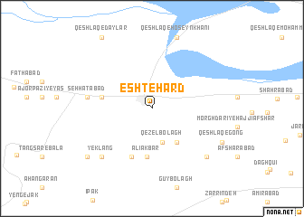 map of Eshtehārd