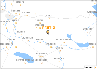 map of Eshtia