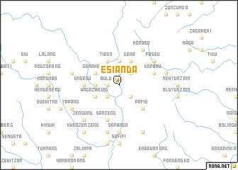 map of Esianda