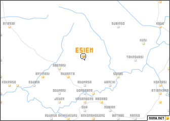 map of Esiem