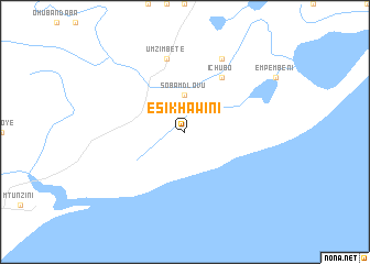 map of eSikhawini