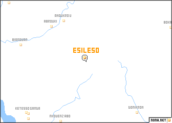 map of Esileso