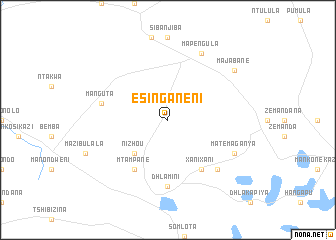 map of Esinganeni