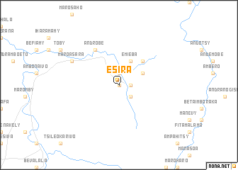 map of Esira