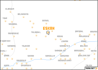 map of Eskah