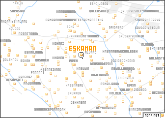 map of Eskamān