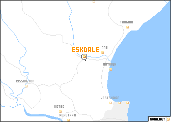 map of Eskdale