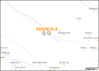 map of Eskdale