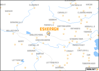 map of Eskeragh