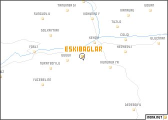 map of Eskibağlar