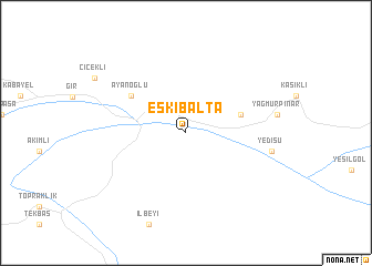 map of Eskibalta