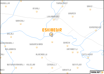 map of Eskibedir