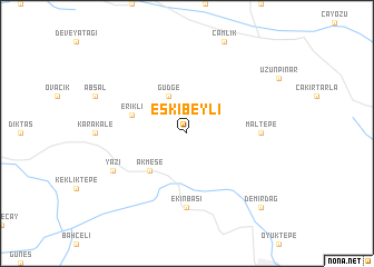 map of Eskibeyli