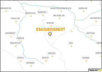 map of Eskidanişment