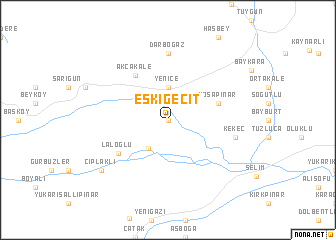 map of Eskigeçit