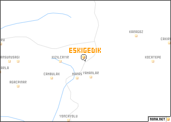 map of Eskigedik