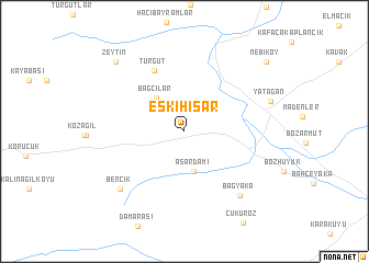 map of Eskihisar