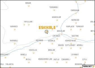 map of Eskikale