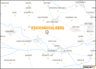 map of Eski Khakkulabad