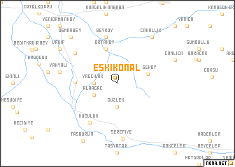 map of Eskikonal