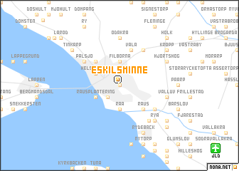 map of Eskilsminne