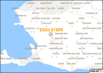 map of Eskilstorp